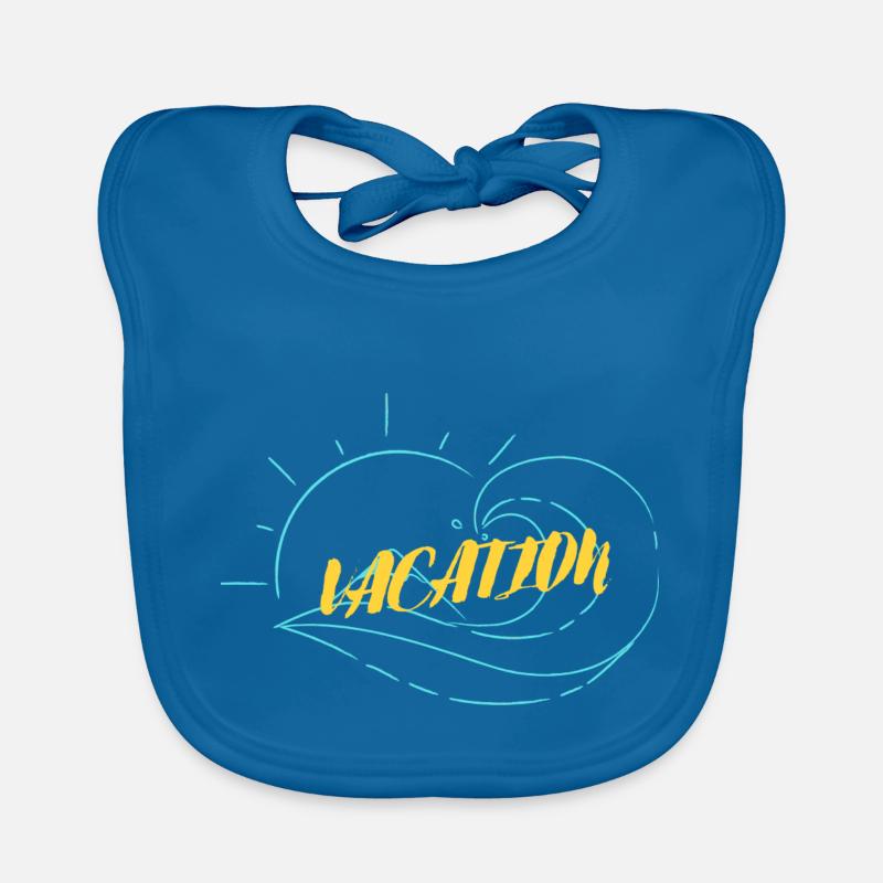 Prêt pour des vacances? Bavoir bio Bébé