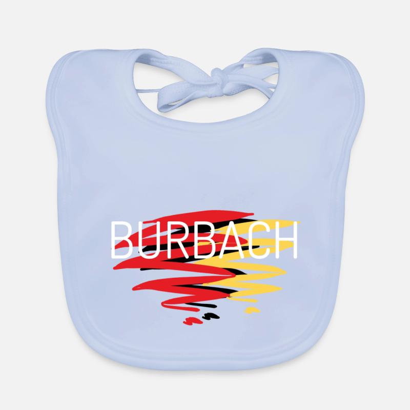 Burbach T-Shirt Burbach Pullover Organic Baby Bibs