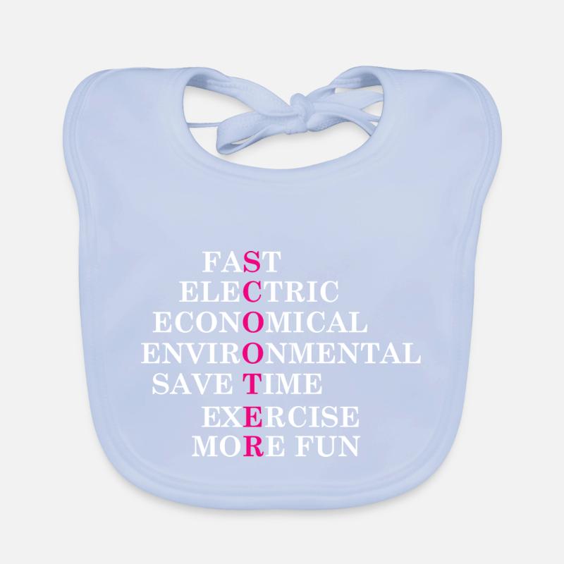 E-Scooter Roller Scooter Baby Bio-Lätzchen