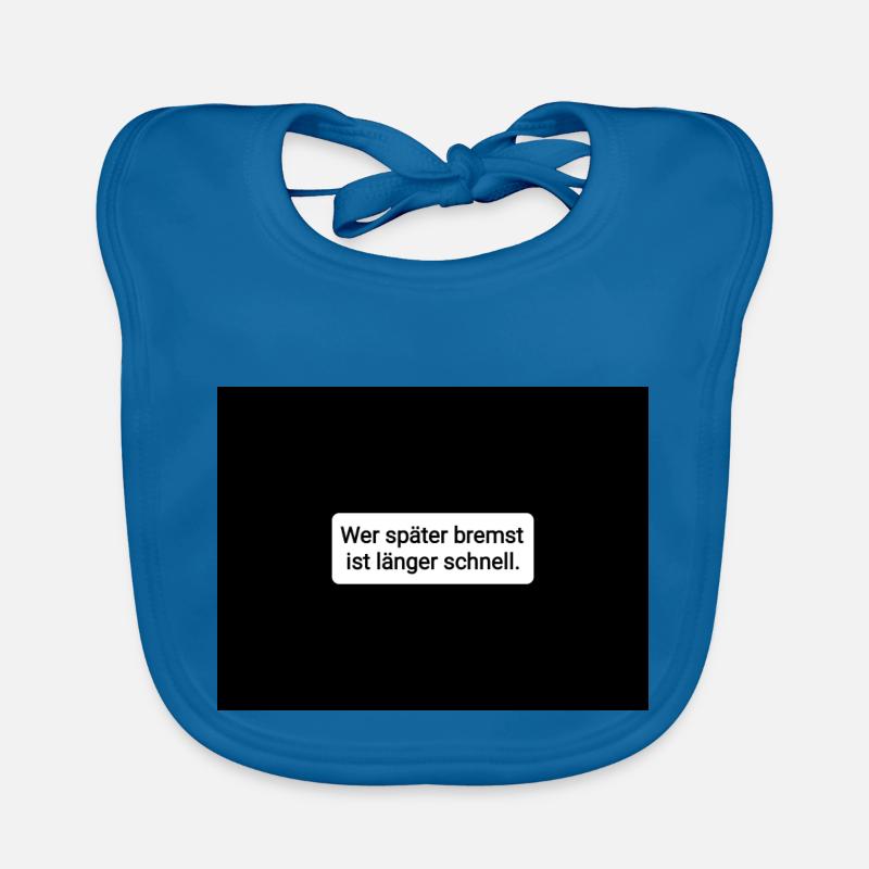 Wer später bremst Baby Bio-Lätzchen