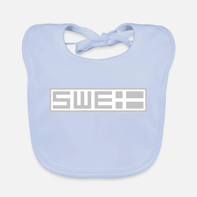 Tactique suédoise Bavoir bio Bébé