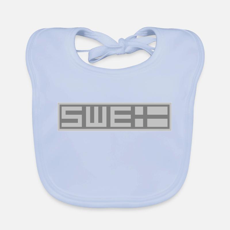 Tactique suédoise Bavoir bio Bébé