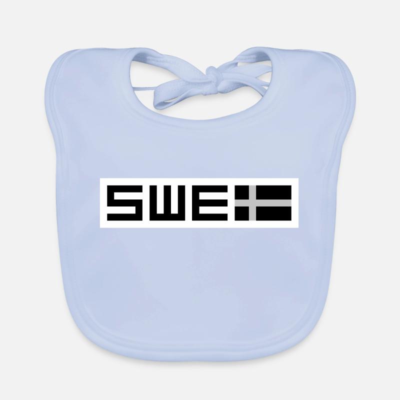 Tactique suédoise Bavoir bio Bébé