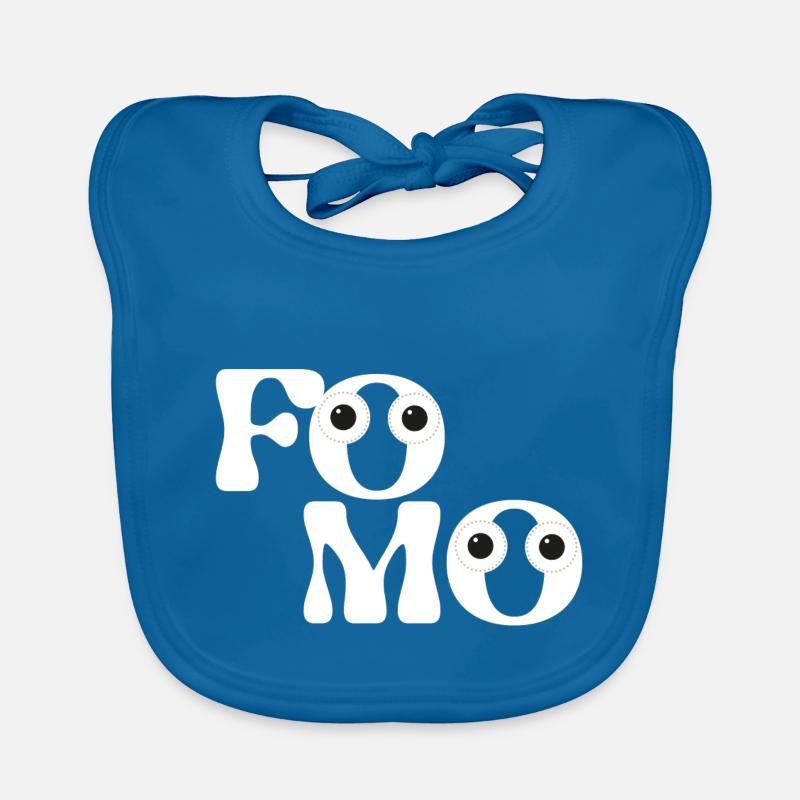 fomo,peur de manquer,typo Bavoir bio Bébé