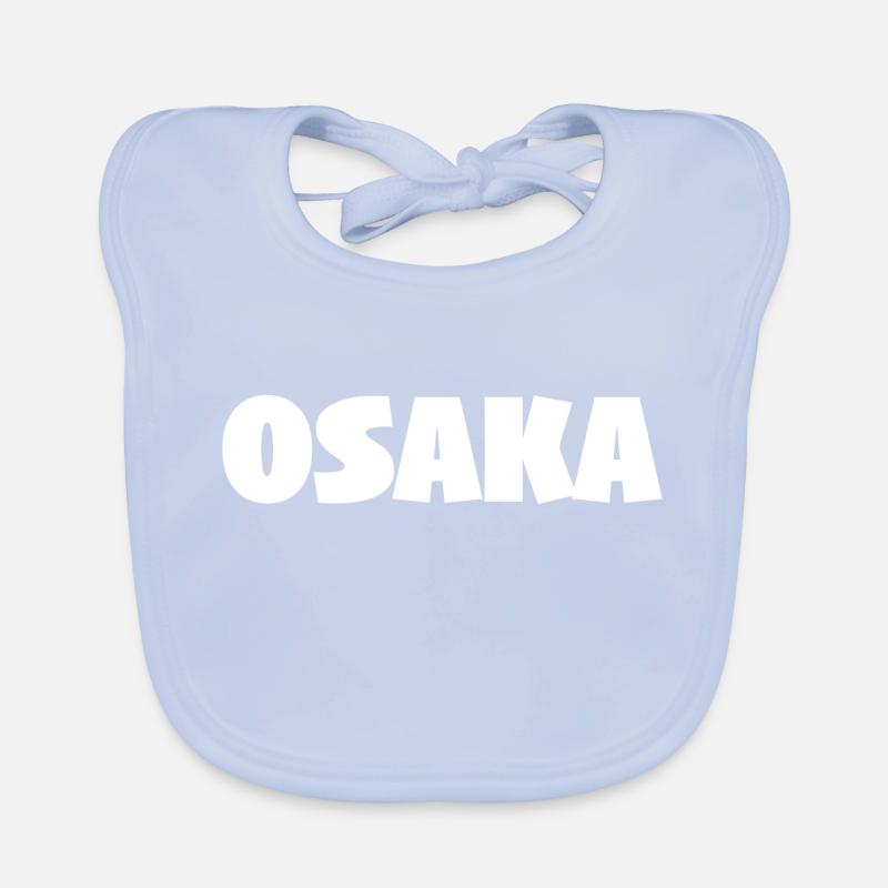 OSAKA WHITE Organic Baby Bibs