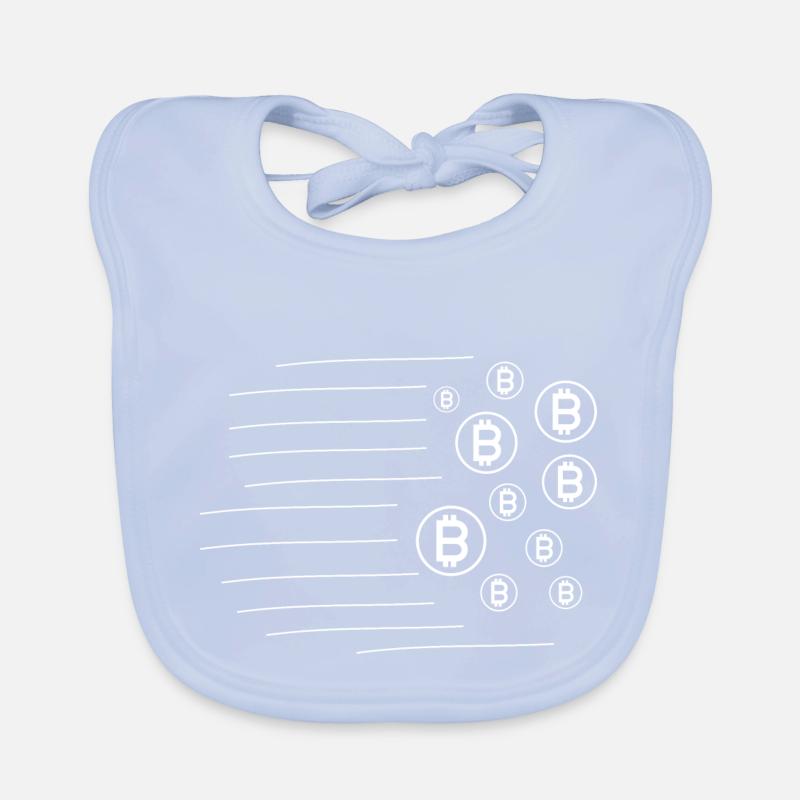 Crypto Bitcoin Trading Baby Bio-Lätzchen