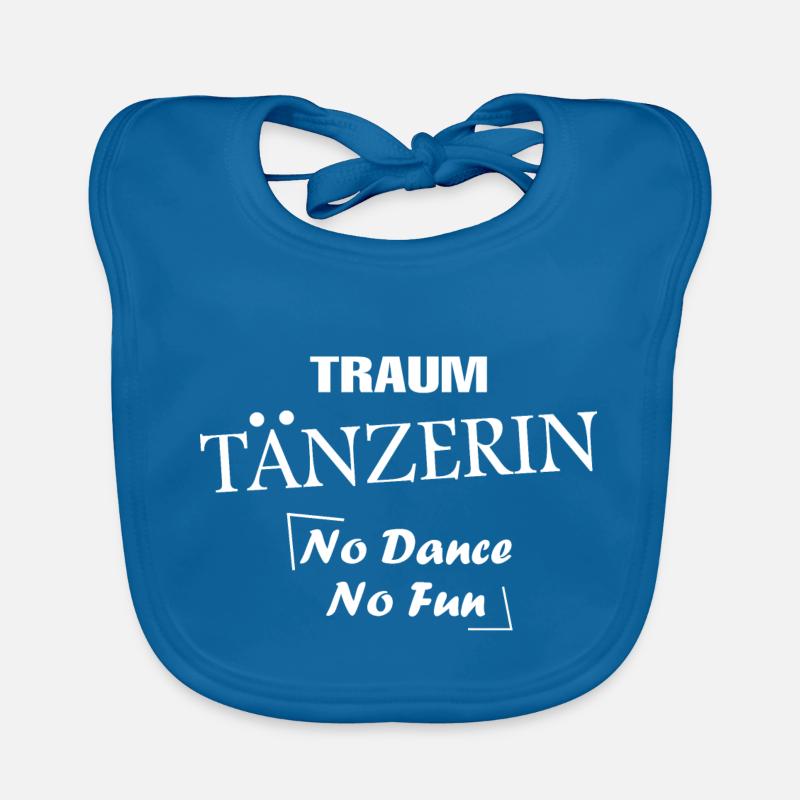 Dancing Dance Music Organic Baby Bibs