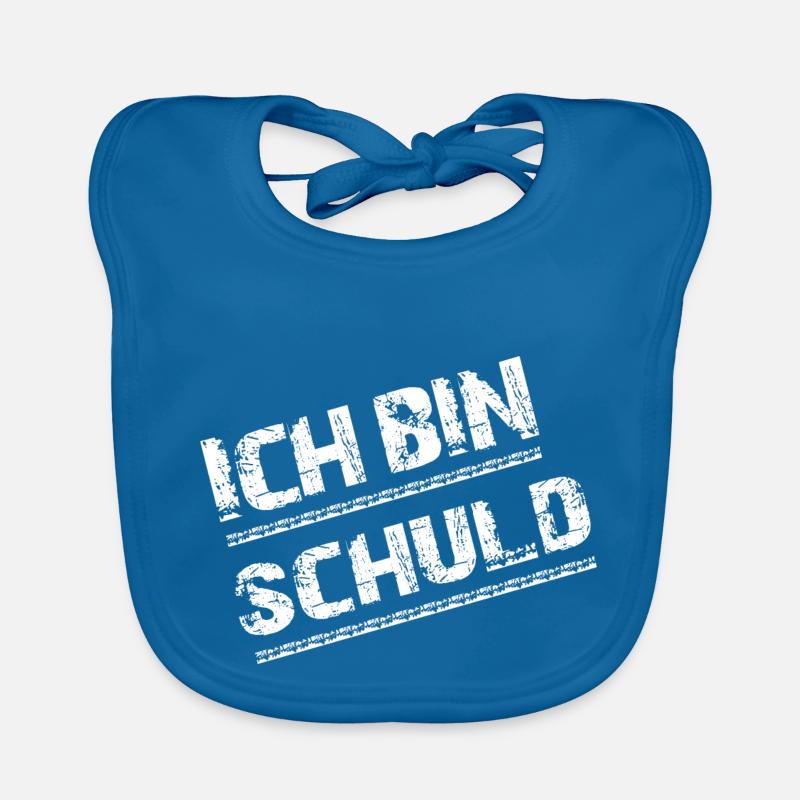 Ich bin schuld Baby Bio-Lätzchen