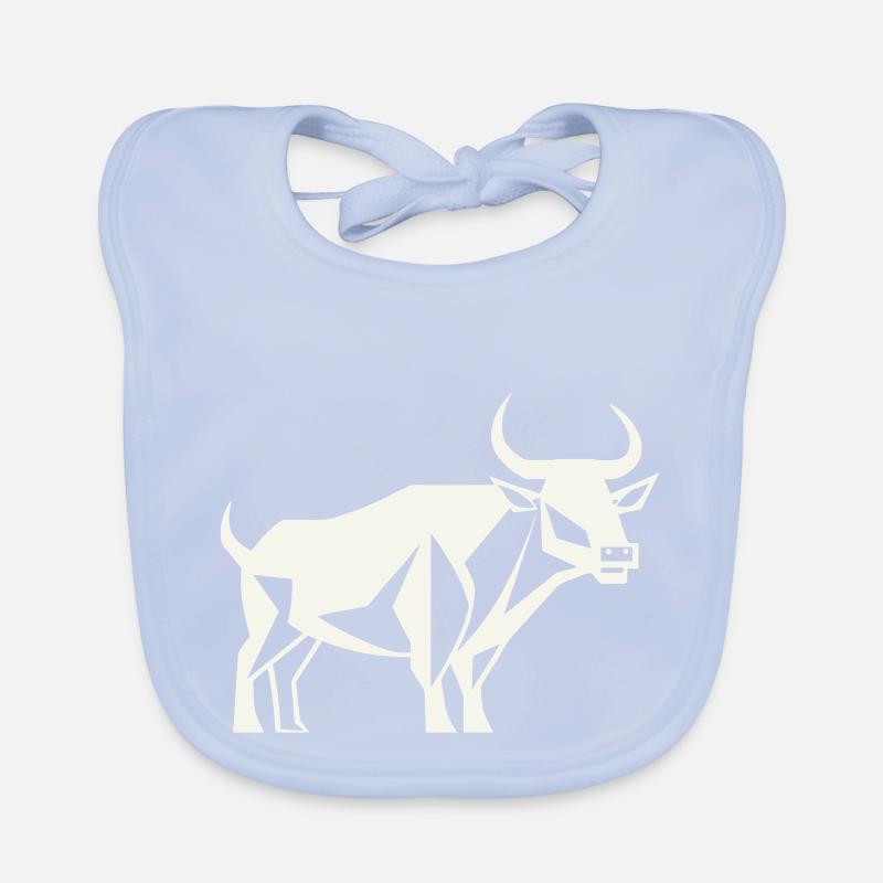 Stier-Wächter Baby Bio-Lätzchen