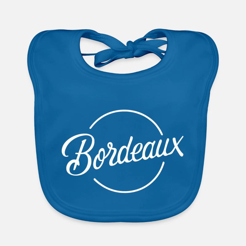 Bordeaux Bavoir bio Bébé