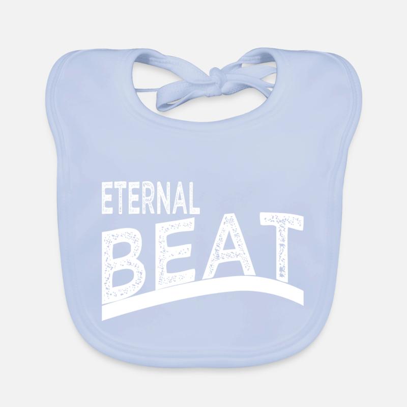 Rythme Rythmique Énergie Cool Durable Classiques Geek Bavoir bio Bébé