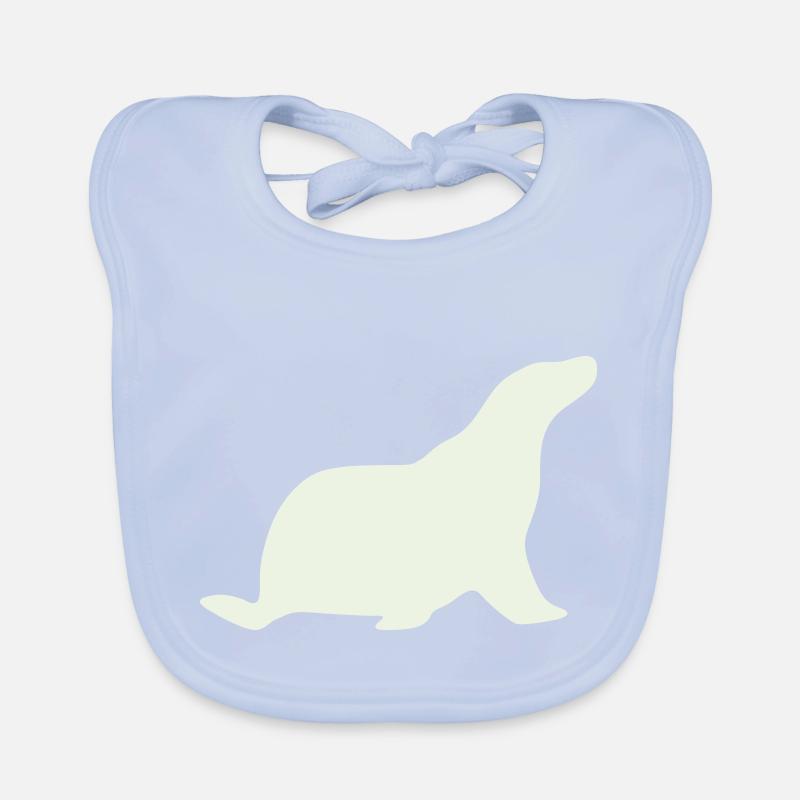 Robbe White Organic Baby Bibs