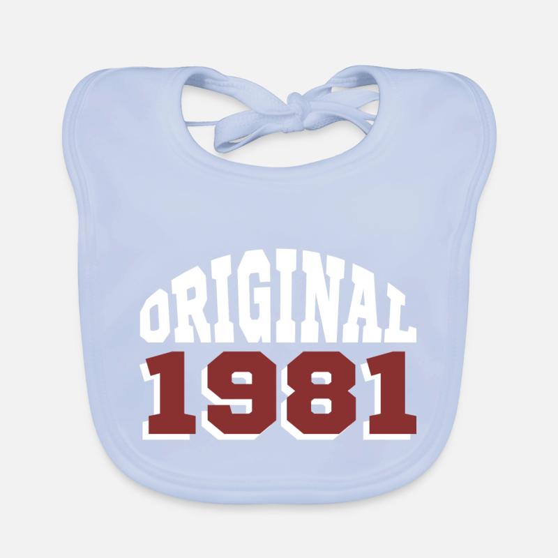 Original 1981 Bavoir bio Bébé