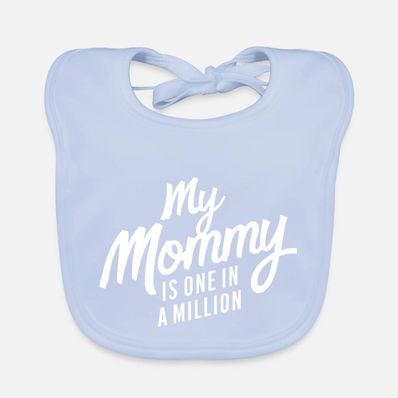 MY MOMMY IS ONE IN A MILLION Organic Baby Bibs