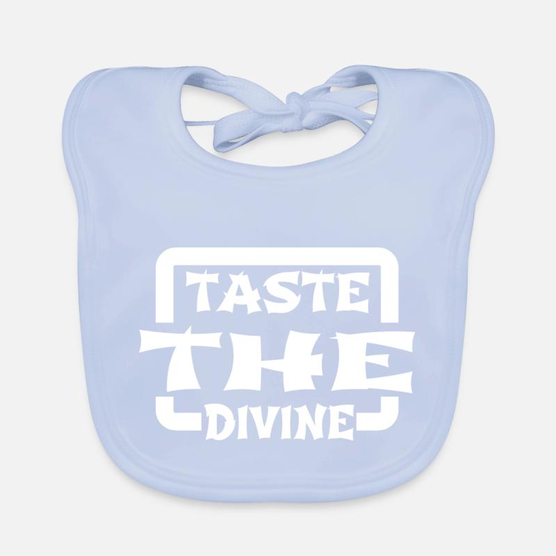 gift idea culinary pleasure humor diverse flavors Organic Baby Bibs