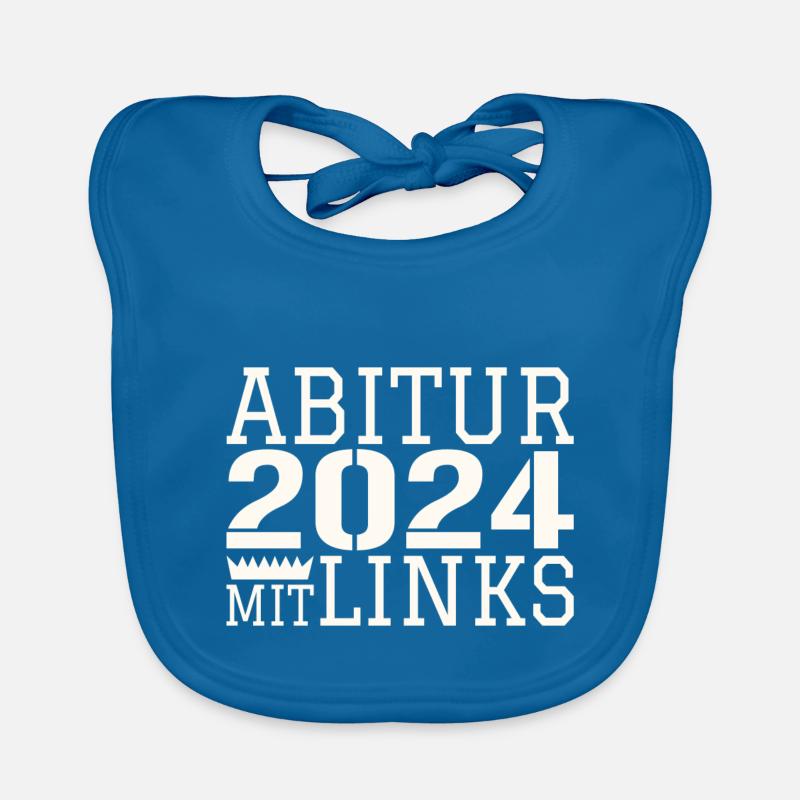 Abi mit links Baby Bio-Lätzchen