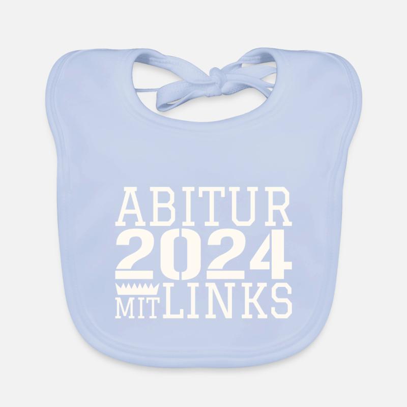 Abi avec la main gauche Bavoir bio Bébé