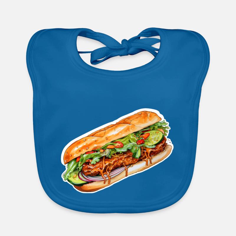 Banh Mi Organic Baby Bibs