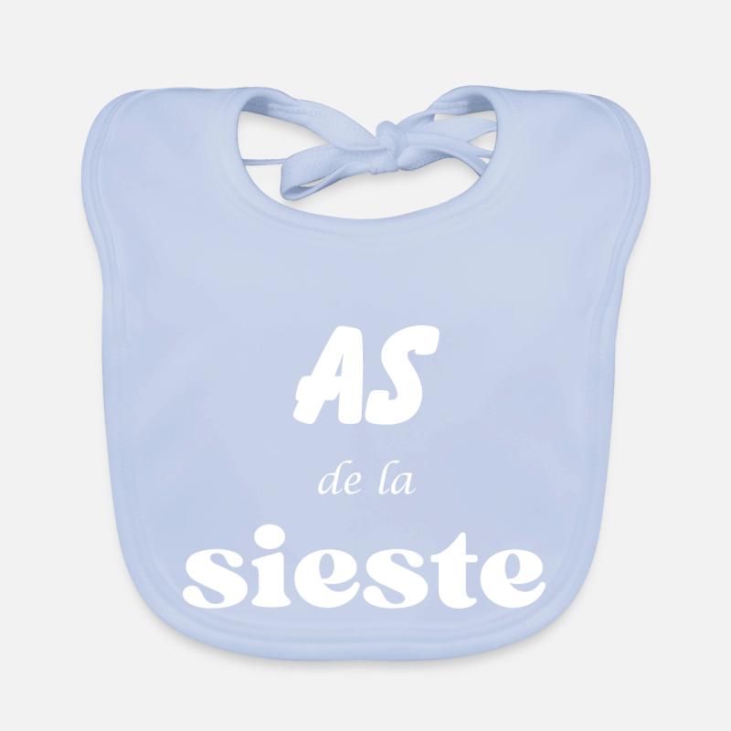 As de la sieste Bavoir bio Bébé