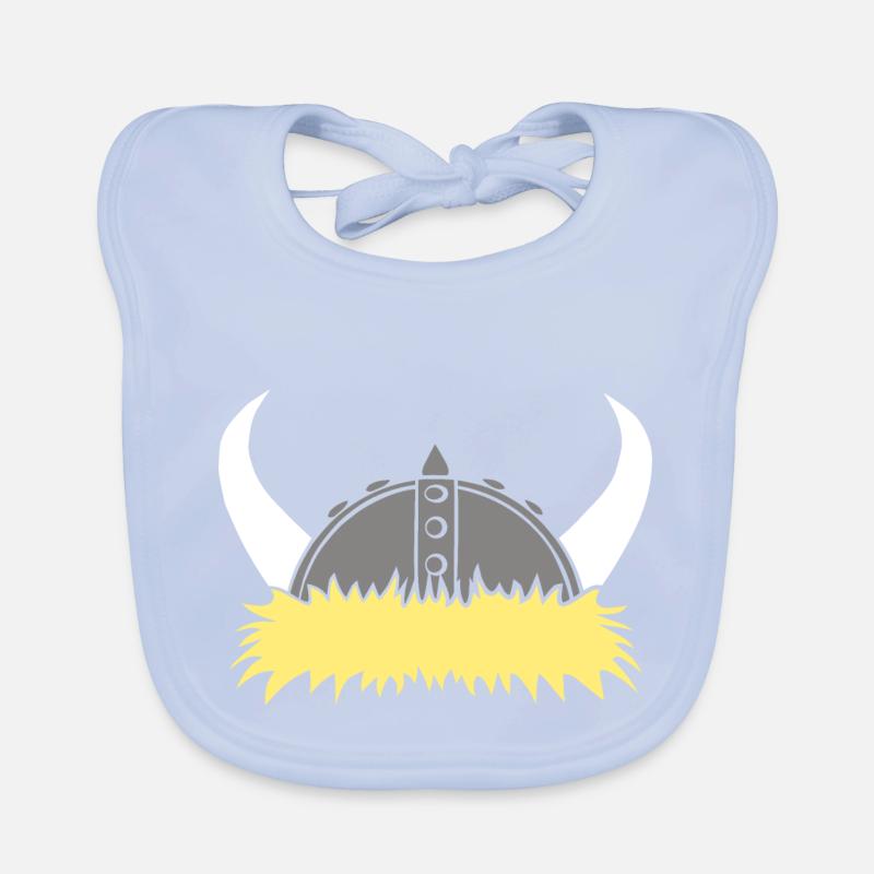 Viking helmet Organic Baby Bibs
