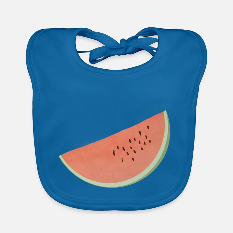 Pastèque Bavoir bio Bébé