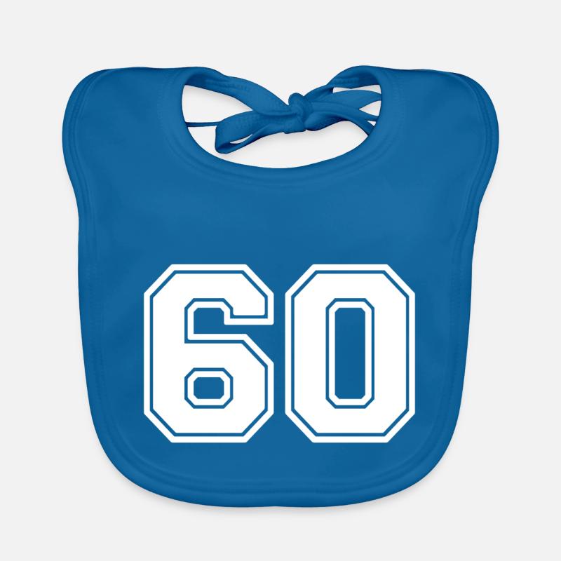 60 Organic Baby Bibs