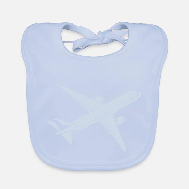 Airliner 350 Organic Baby Bibs