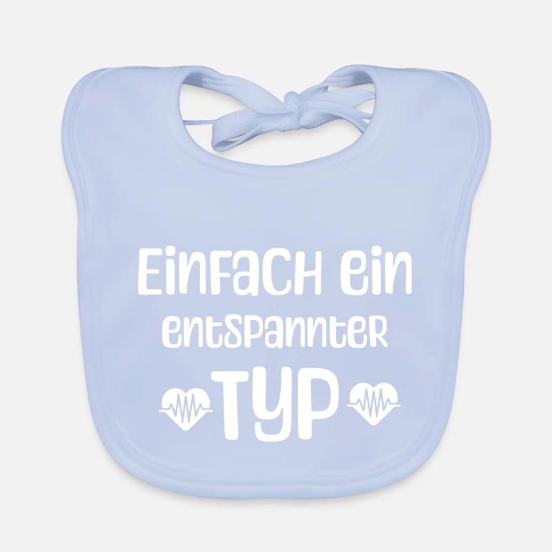 Entspannter Typ Baby Bio-Lätzchen