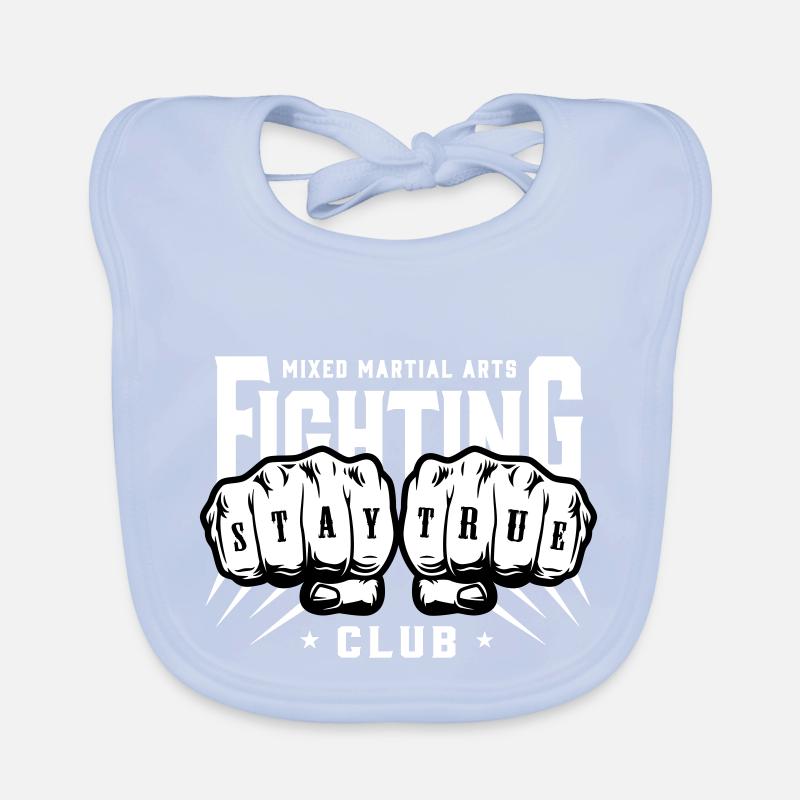 Mixed Combat Organic Baby Bibs