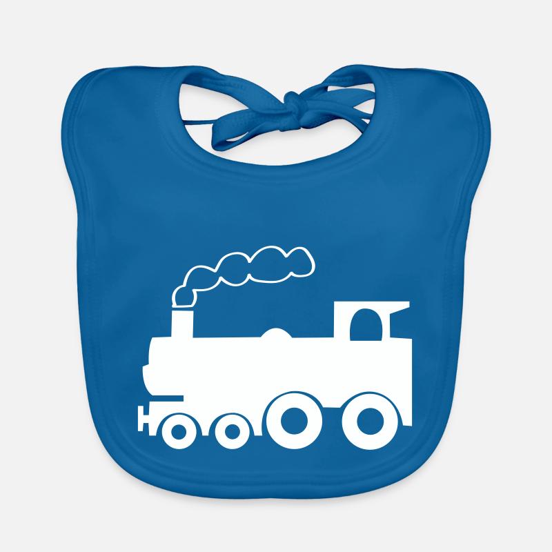 Locomotive Organic Baby Bibs