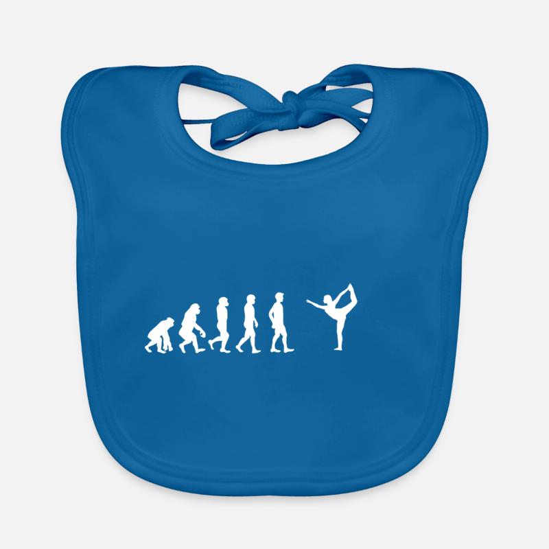 EVOLUTION yoga meditation studio dance studio Organic Baby Bibs