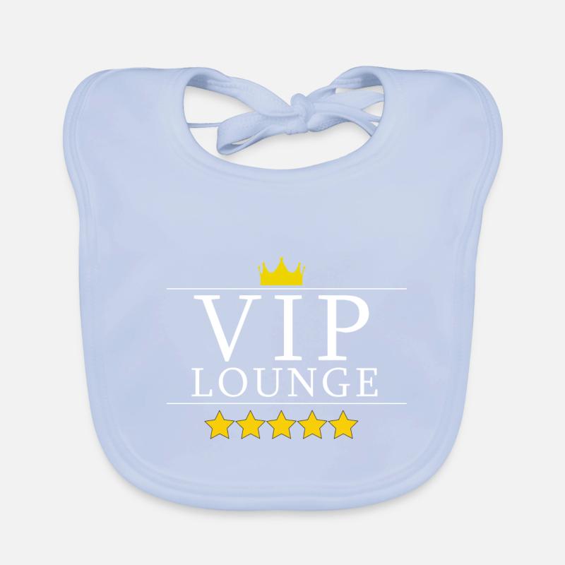 VIP Lounge Design Geschenk Baby Bio-Lätzchen
