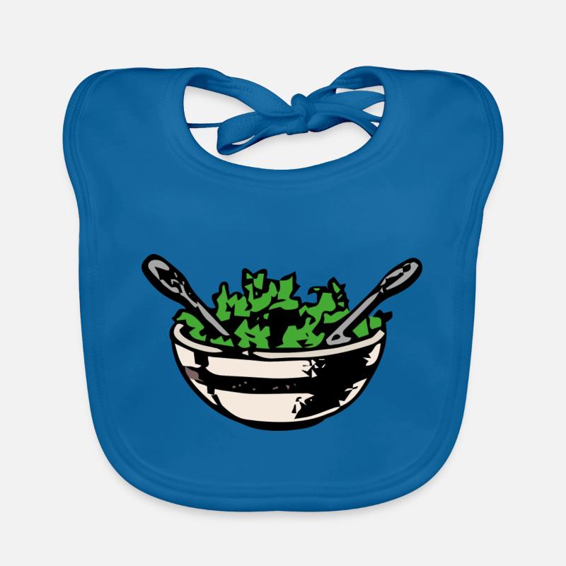 salad salad lettuce halloween vegetables vegetables36 Organic Baby Bibs