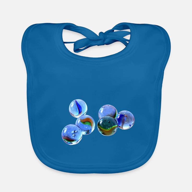Glasperlen Baby Bio-Lätzchen
