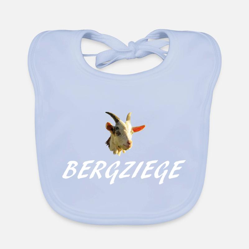 Bergziege Baby Bio-Lätzchen