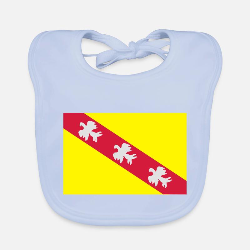Drapeau Lorraine Bavoir bio Bébé