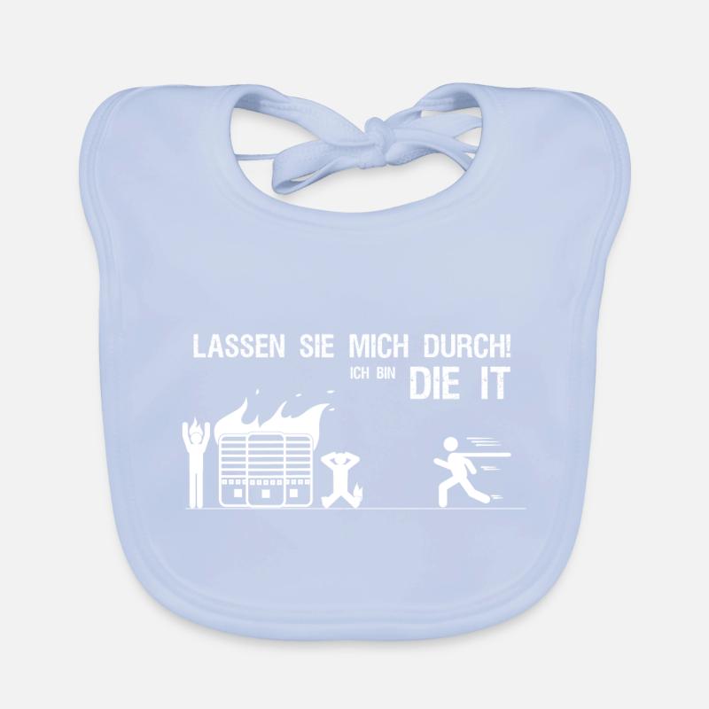 Lassen sie mich durch ich bin die IT Geschenk Bavoir bio Bébé