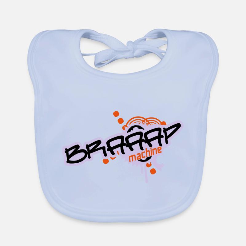 Braaap Machine Baby Bio-Lätzchen
