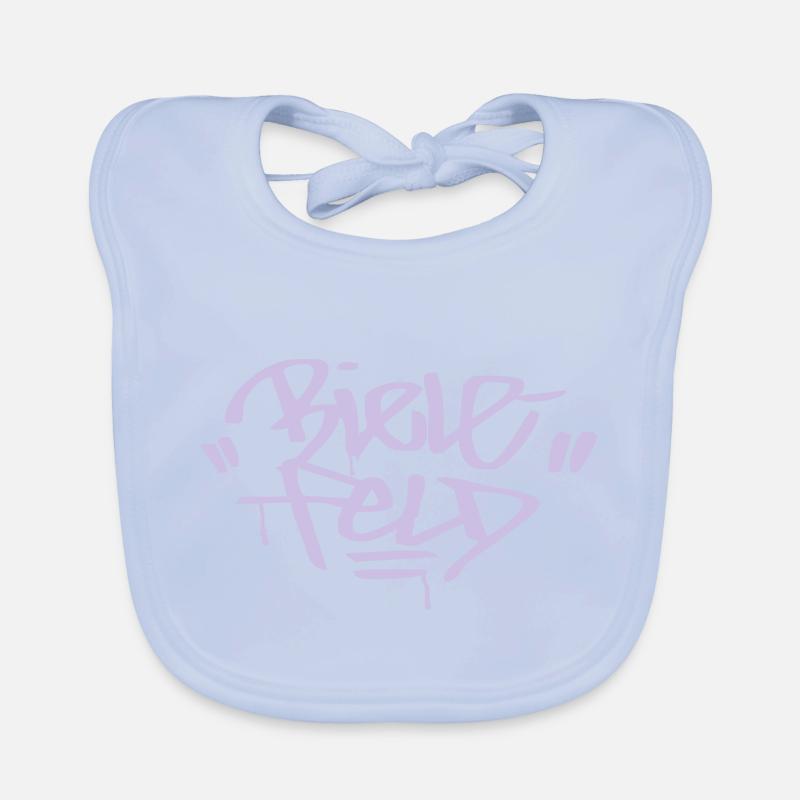 Bielefeld Ultra Graffit Fanshirt Baby Bio-Lätzchen
