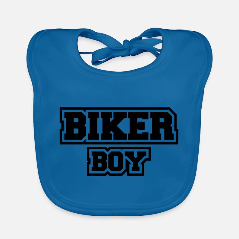 Biker Boy Bavoir bio Bébé