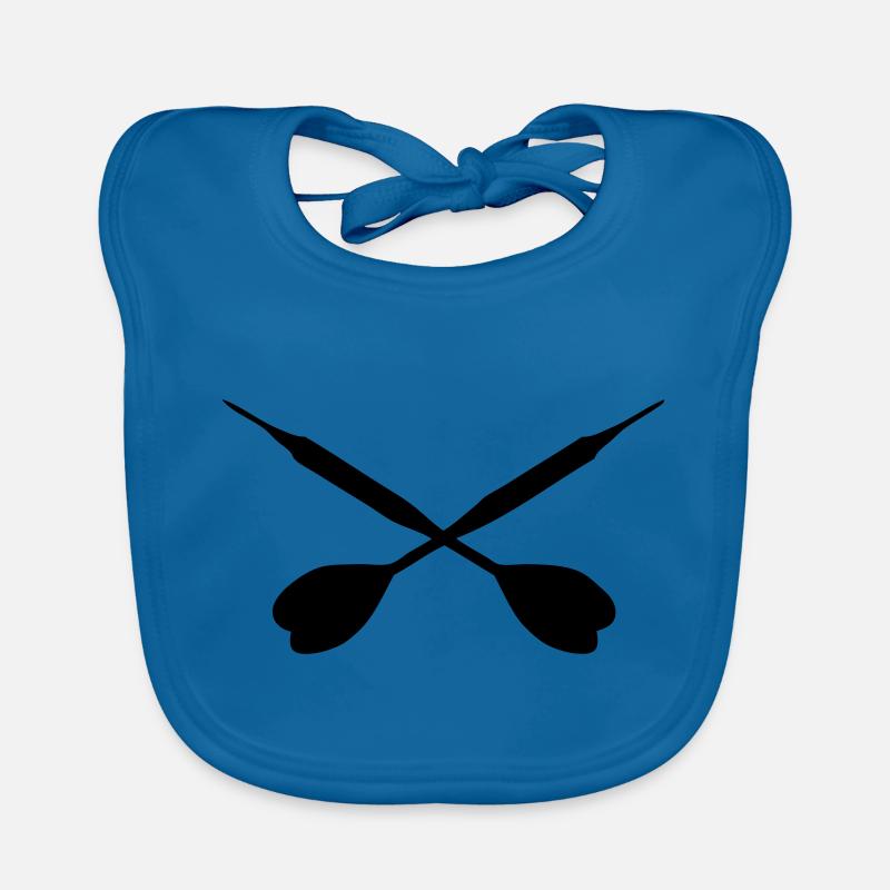 darts darts game Organic Baby Bibs
