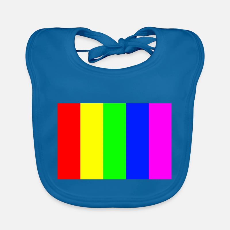 Rainbow Organic Baby Bibs