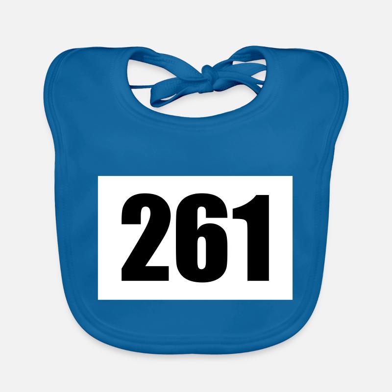 Start number 261 Organic Baby Bibs