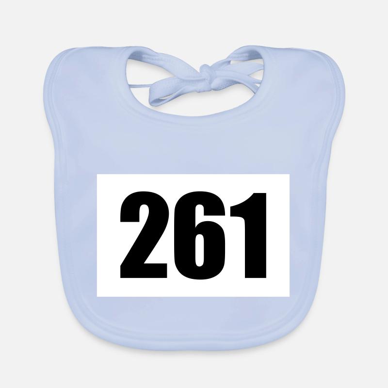 Start number 261 Organic Baby Bibs