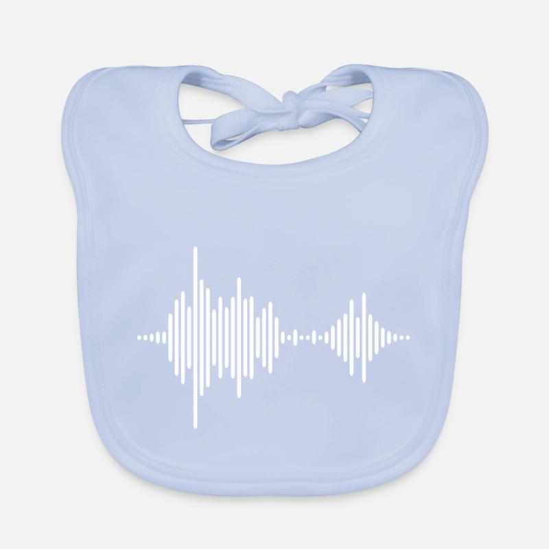 waveform Organic Baby Bibs