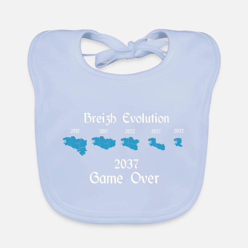 Bretagne Evolution Bavoir bio Bébé