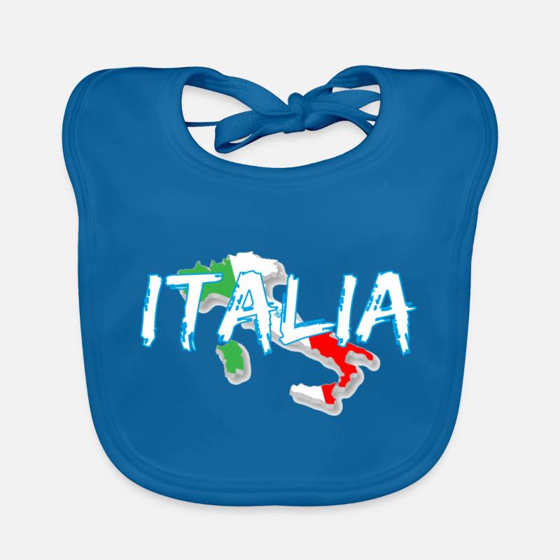 Italien Edo weißer Stiefel Baby Bio-Lätzchen