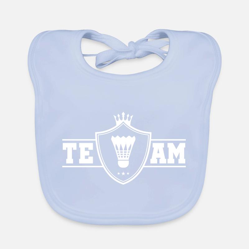 équipe de badminton Bavoir bio Bébé