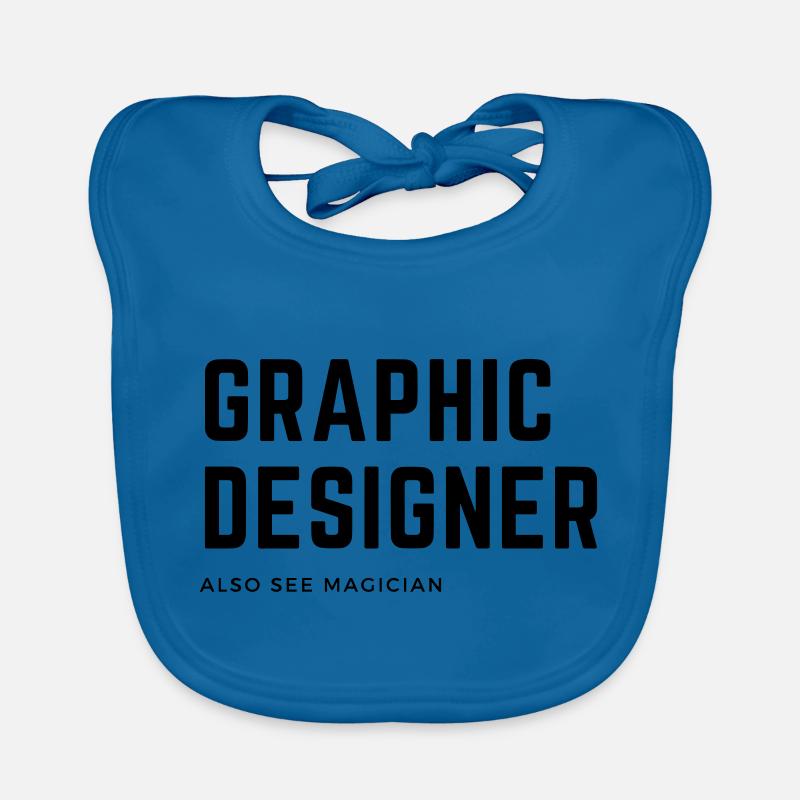 Graphic Designer Baby Bio-Lätzchen