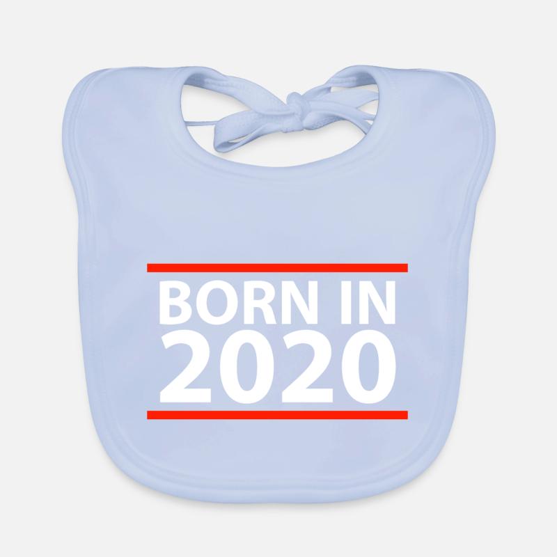Born en 2020 Bavoir bio Bébé
